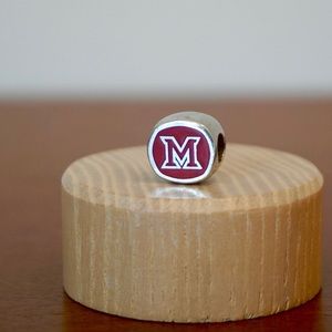 Miami University / Miami of Ohio Charm for Pandora Bracelet